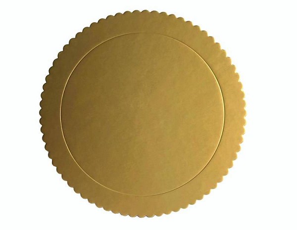 cake board fosco dourado 35cm silver plastic 10738