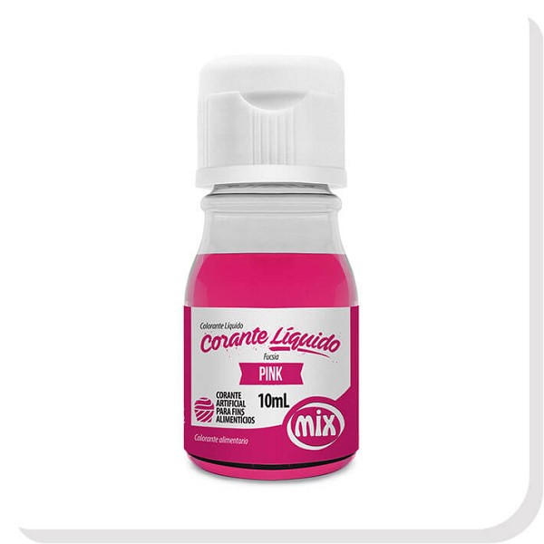 corante lÍquido pink 10ml 3744
