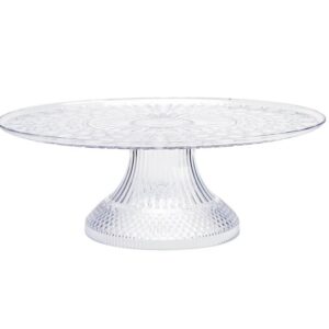 boleira lapidada cristal 30x11cm 12525