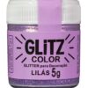 glitter para decoraÇÃo lilÁs 5g fab 9681