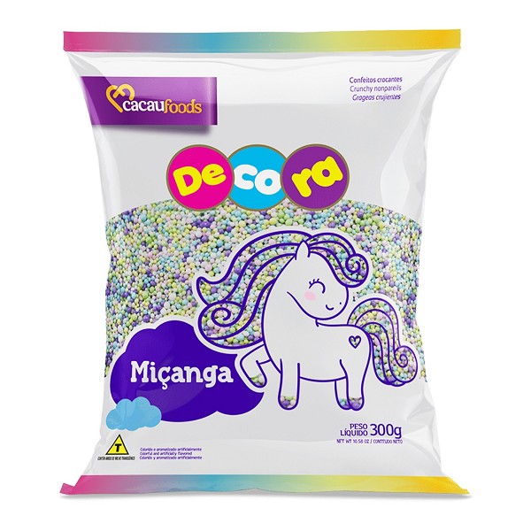 miÇanga colorida bebÊ 300g decora 10108