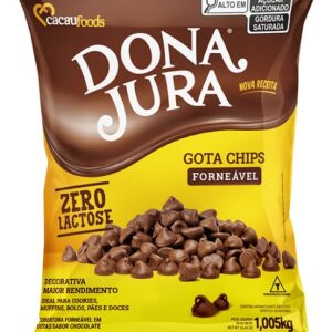 chips forneÁvel ao leite zero lactose 1,005kg cacau foods 12995