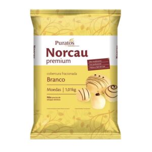 cobertura norcau premium branco moedas 1,01kg 6966