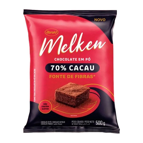 chocolate em pÓ 70% cacau 500g harald 11784