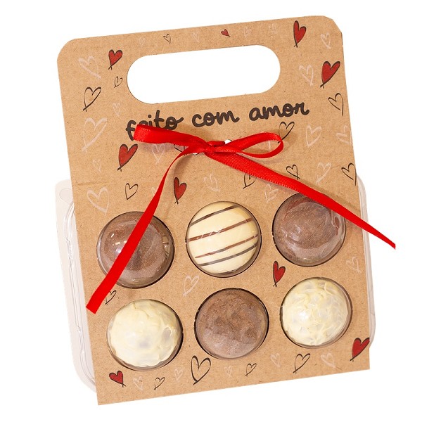 maleta blister ideia para 6 doces amor doce cÓd.4541 11939