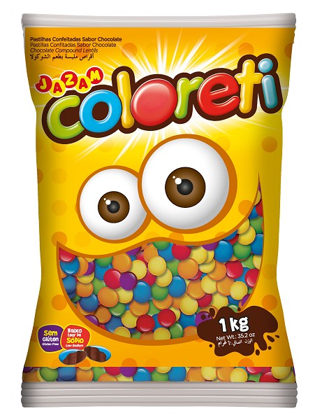 coloreti colorido 1,0kg jazam 954