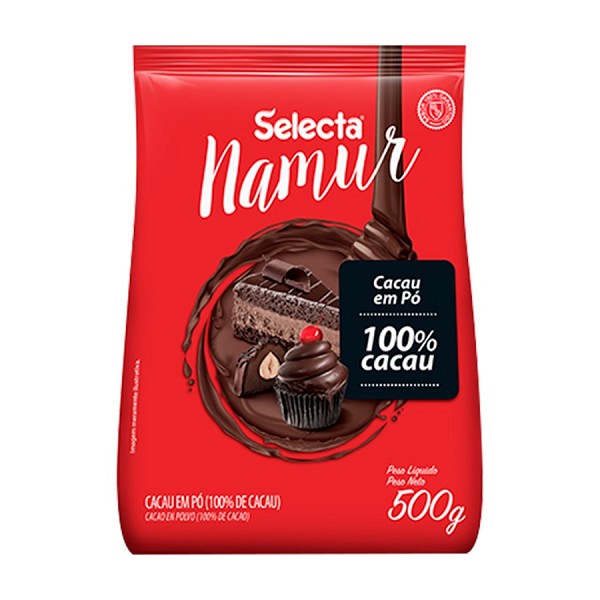 cacau em pÓ alcalino 100% 500g selecta 5128