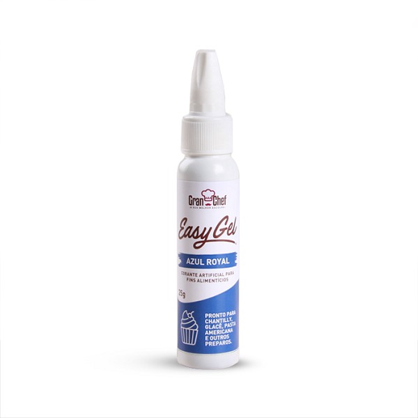 corante easy gel azul royal 25g gran chef 7564