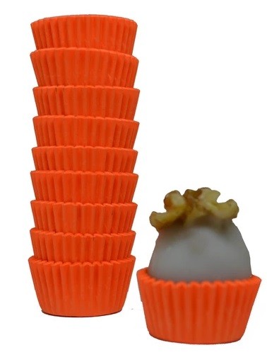 forminha reiki n4 neon laranja c/100un 4022