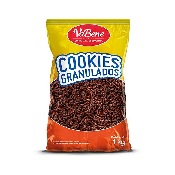cookies granulado sabor chocolate 1,0kg va bene 4185